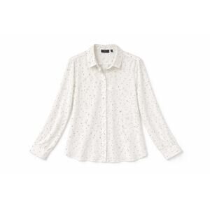 Apt. 9 essentials button up shirt women size medium